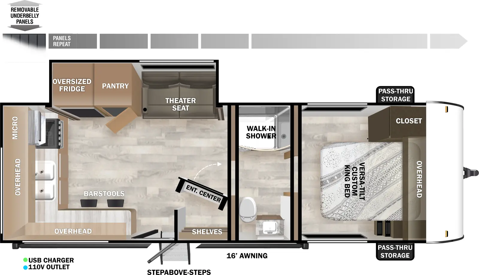 Wildwood 22ERAS Floorplan